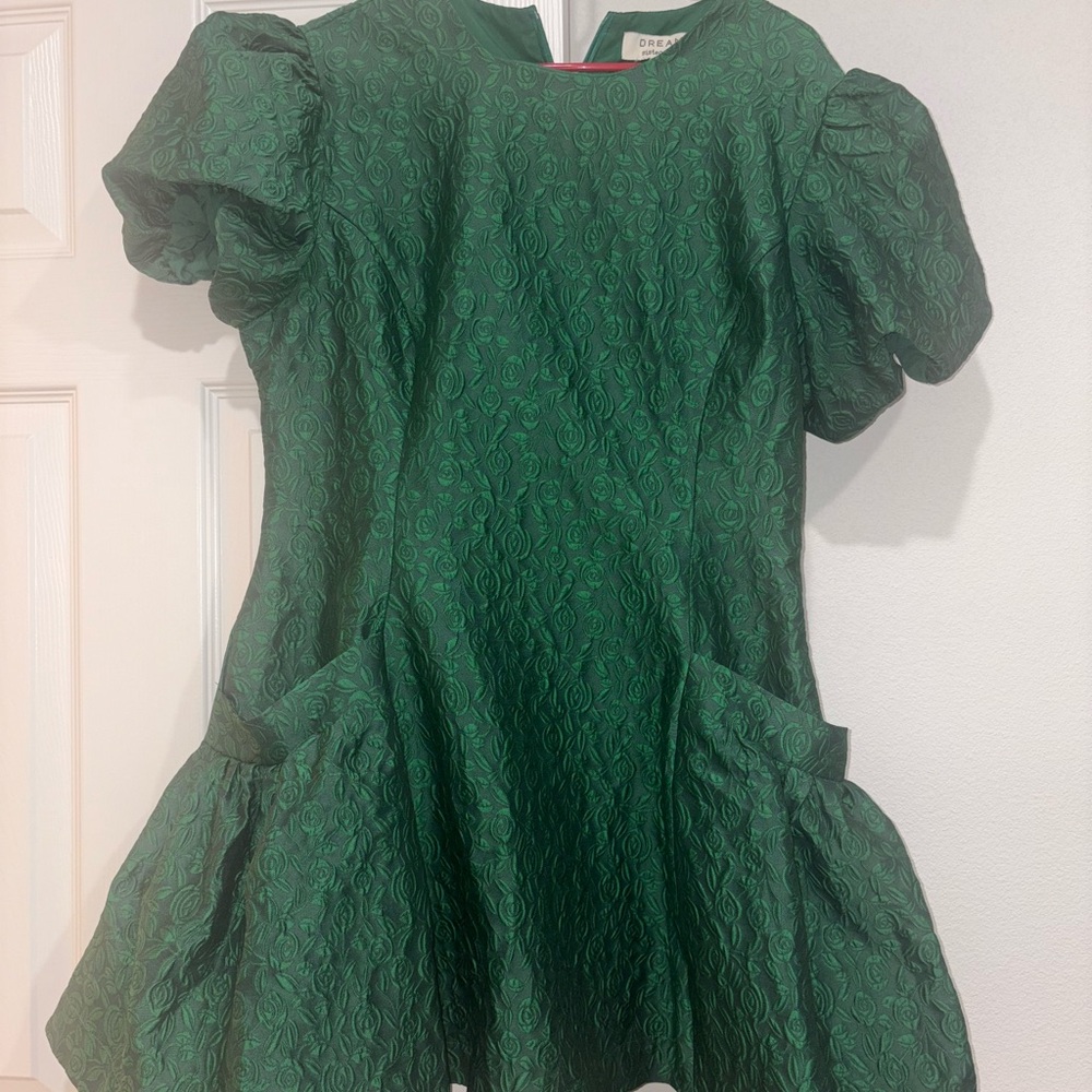 Sister Jane Textured Green Dress - Picture 2 of 5